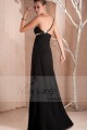 Graceful evening dress with one golden strass strap - Ref L247 - 05