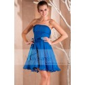 Short Light Blue Babydoll Homecoming Dress - Ref C240 - 05