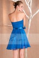 Short Light Blue Babydoll Homecoming Dress - Ref C240 - 04