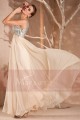 Evening Dress Sweet Cream With Silver Bodice - Ref L220 - 04