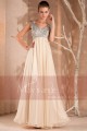 Evening Dress Sweet Cream With Silver Bodice - Ref L220 - 05