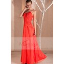 Evening prom dress Spicy orange in muslin - Ref L248 - 02