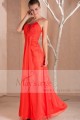 Evening prom dress Spicy orange in muslin - Ref L248 - 02