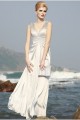 Formal evening dress Innocent in grey satin and see-through straps - Ref L050 - 03