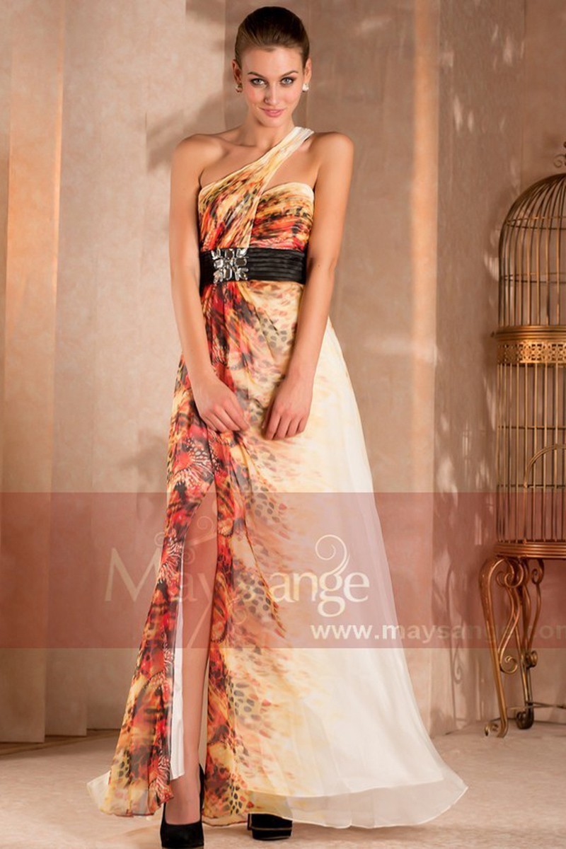 Robe de soirée Terre de Feu - Ref L159 - 01 Robe de soirée Terre de Feu - Ref L159 - 01