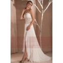 CUT WHITE LACE SUMMER DRESS - Ref L271 - 04