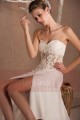 CUT WHITE LACE SUMMER DRESS - Ref L271 - 06