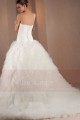 Long train wedding dress Snow M302 - Ref M302 - 03