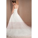 Lace wedding dresses Roxane with 2 straps and long train M304 - Ref M304 - 03
