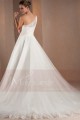 Robe de mariée Amour éternel avec bretelle asymétrique - Ref M307 - 03
