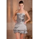 SEXY SILVER DRESS FOR WEDDING COCKTAIL - Ref C255 - 04
