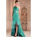 Beautiful Asymmetric Cocktail Dress With One Shiny Strap - Ref L286 - 03