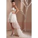 Strapless Flamenco Style Wedding Dress - Ref L292 - 02