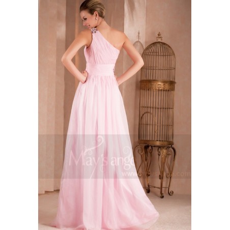 Plus Size One Shoulder Lace Appliques Over Skirt Evening Gown JTE463 main image 1