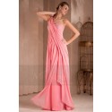 long evening dress draped and fluid Greco Roman - Ref L306 - 05