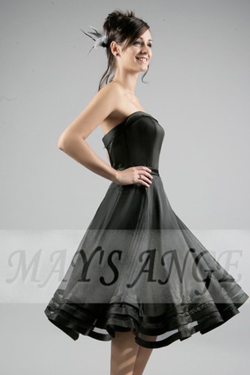 Simple Black Dress For Cocktail - Ref C036 - 01 Simple Black Dress For Cocktail - Ref C036 - 01