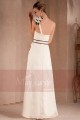 ELEGANT DRESS FOR CEREMONY FLORAL ON THE SINGLE STRAP - Ref L312 - 03