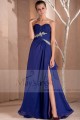 robe longue Aigue Marine de plage buste cœur pour les invites du mariage - Ref L167 - 02