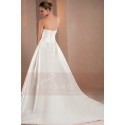 Draped Satin Strapless Modern Wedding Dresses - Ref M319 - 04