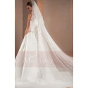 Draped Satin Strapless Modern Wedding Dresses - Ref M319 - 02