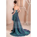 Promotion robe longue Fleur d'Acier de bal et cérémonie traine amovible - Ref L177 Promo - 04