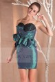Promotion robe longue Fleur d'Acier de bal et cérémonie traine amovible - Ref L177 Promo - 05