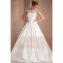 Illusion Satin Bridal gown Angelique - Ref M325 - 05