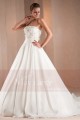 Beautiful Flower White Strapless Bridal Gown - Ref M331 - 02