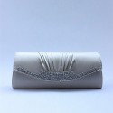 Rhinestone champagne bridal clutch bag - Ref SAC011 - 02