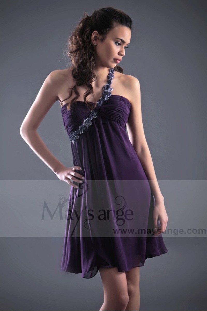 Promotion Robe courte lavande - Ref C201 Promo - 01 Promotion Robe courte lavande - Ref C201 Promo - 01