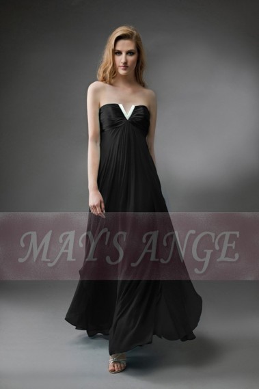 Long and black evening dress Orient - L115 Promo #1