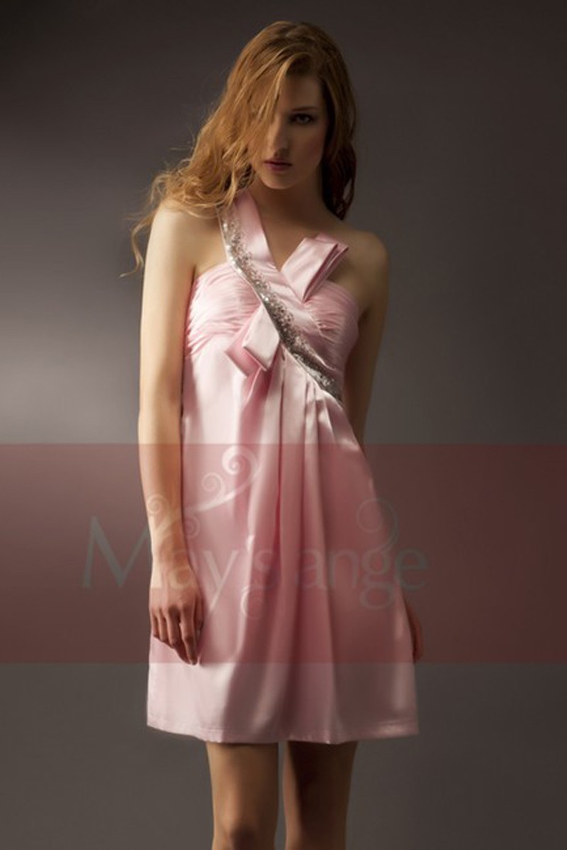 Promotion Robe de cocktail Rose chic - Ref C098 Promo - 01 Promotion Robe de cocktail Rose chic - Ref C098 Promo - 01
