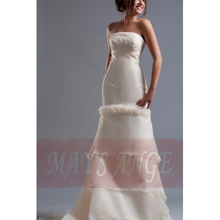 Vintage wedding dress Amber mermaid style