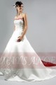 Grace Kelly White and Red Wedding Dress | Grace Kelly Bridal Gowns - Ref M006 - 02