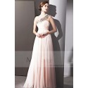 magnifique robe rose longue pour mariage - Ref PR058 - 02