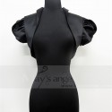 Short sleeve Black evening wear bolero - Ref BOL024 - 02