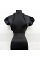 Short sleeve Black evening wear bolero - Ref BOL024 - 02