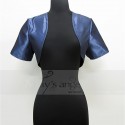 Affordable blue evening bolero jacket - Ref BOL025 - 02