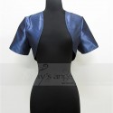 Bolero de soirée femme bleu pas cher - Ref BOL025 - 02