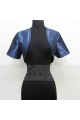 Affordable blue evening bolero jacket - Ref BOL025 - 02