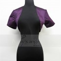 Simple purple elegant bolero evening - Ref BOL026 - 02