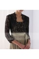 Black lace bolero for evening dresses - Ref BOL030 - 02
