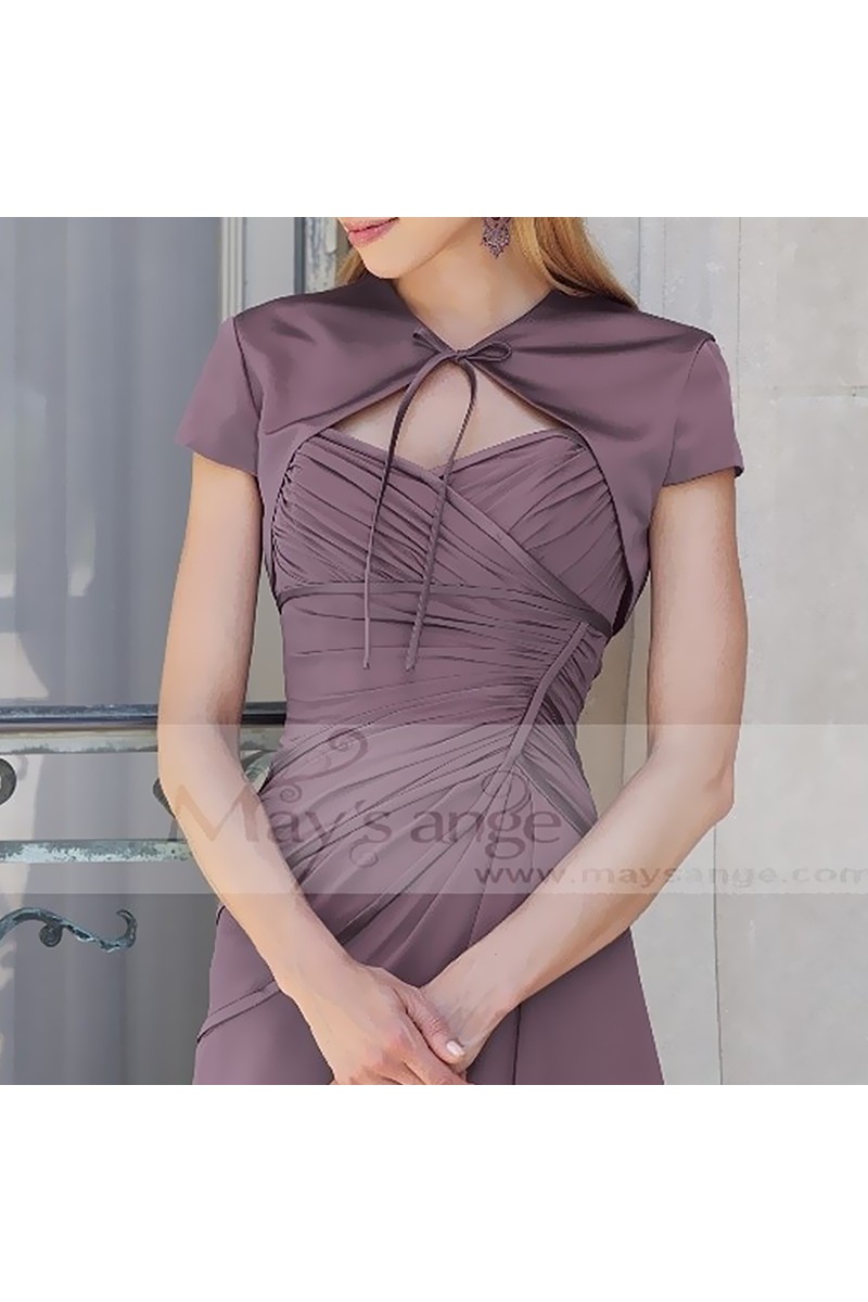BOL031 bolero gris pale - Ref BOL031 - 01 BOL031 bolero gris pale - Ref BOL031 - 01