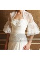 Transparent lace white bolero wedding - Ref BOL036 - 02