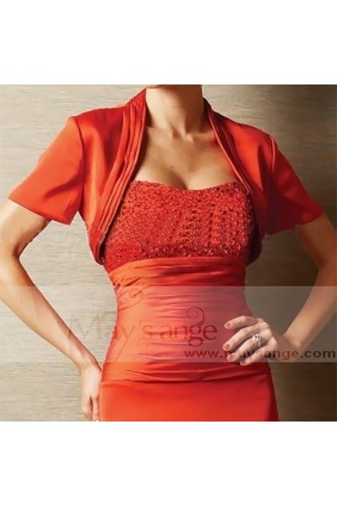 Short sleeve bolero for formal dress - BOL052 #1