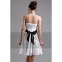 Short White Wedding-guest Party Dress - Ref C050 - 02