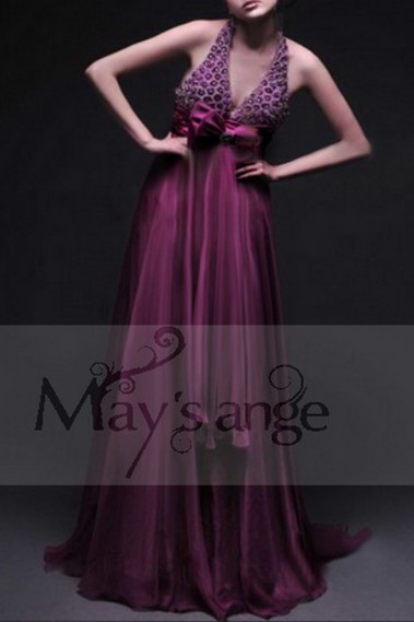 Prom and evening dresses  Raspberry - L087 Promo #1