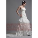 Lace wedding dress Sao Polo with long train - Ref M010 - 03