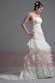 Lace wedding dress Sao Polo with long train - Ref M010 - 03
