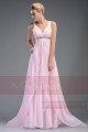 ELSA dress chic pink strap evening with maysange - Ref L504 - 04